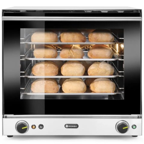 Piec konwekcyjny z nawilżaniem H90S na 4 blachy 438x315mm Hendi 227077 Piec konwekcyjny z nawilżaniem H90S na 4 blachy 438x315mm Hendi 227077